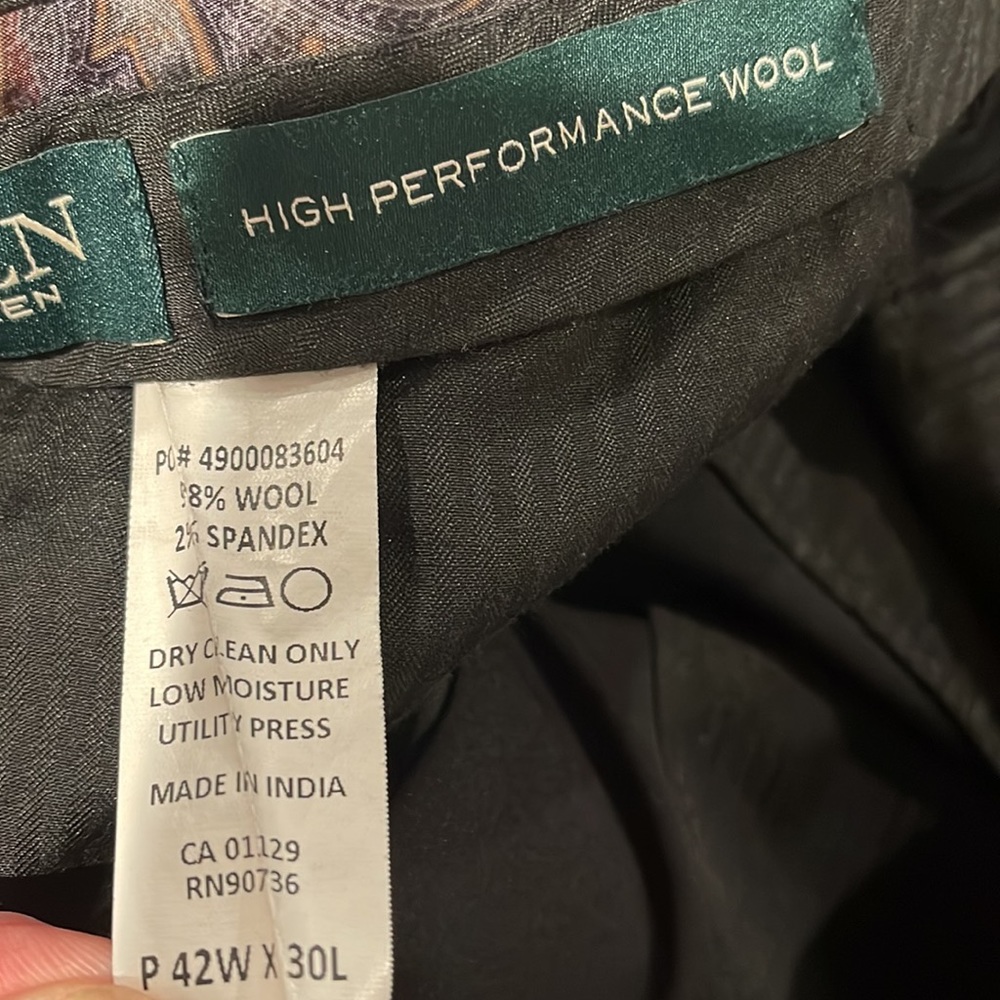 Lauren Ralph Lauren High Performance Wool Pant - Picture 3 of 4